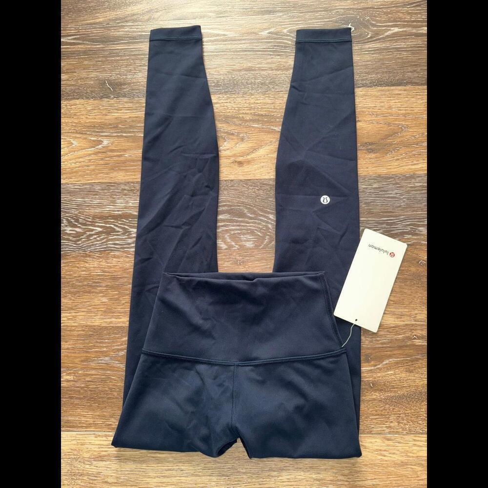 Lululemon Wunder Train High Rise 28” True Navy Size 2 NWT
